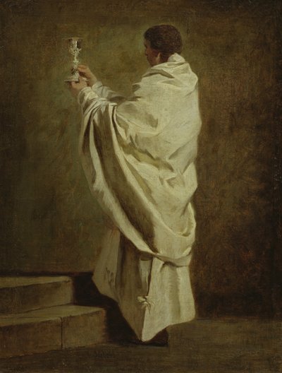 Deacon holding a chalice by Pierre Subleyras